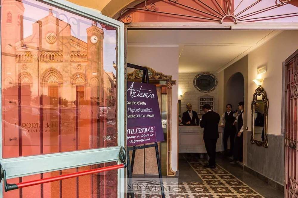 Hotel Centrale バゲリーア エクステリア 写真